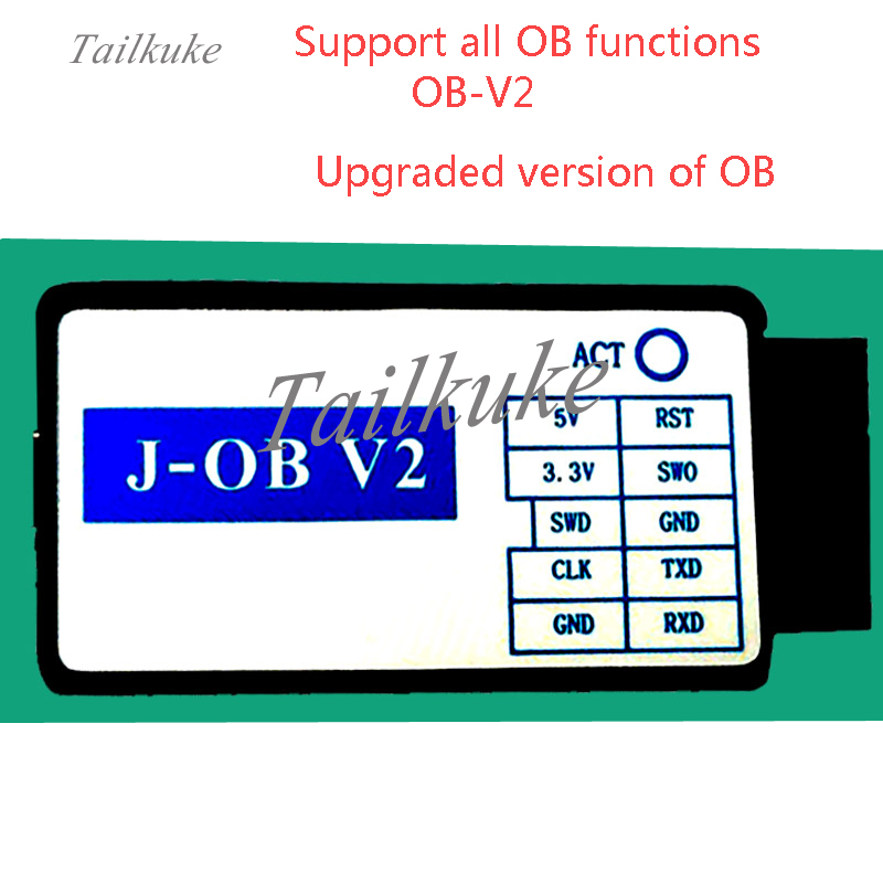 J-OB V2 JLINK OB J-Verknüpfung V8 V9 Kompatibel mit Virtuelle Serielle Hafen Emulation Debugger
