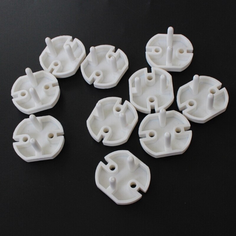 10 Pcs 2 Gat Sockets Cover Stekkers Baby Elektrische Sockets Outlet Plug Kids Elektrische Veiligheid Protector Sockets Bescherming EU