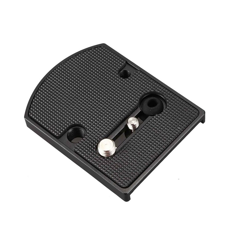 Montura de lente de cámara 410PL Placa de liberación rápida para Manfrotto 405 410 para sistema de liberación rápida RC4 negro