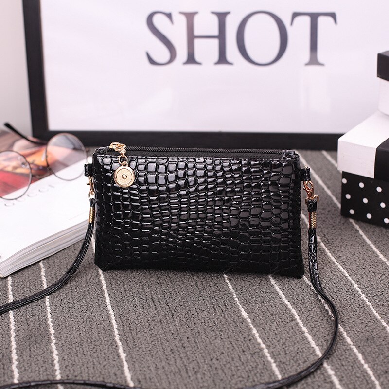 Crossbody tassen voor vrouwen handtas met grote capaciteit enkele schoudertas dames handtassen tas: Zwart