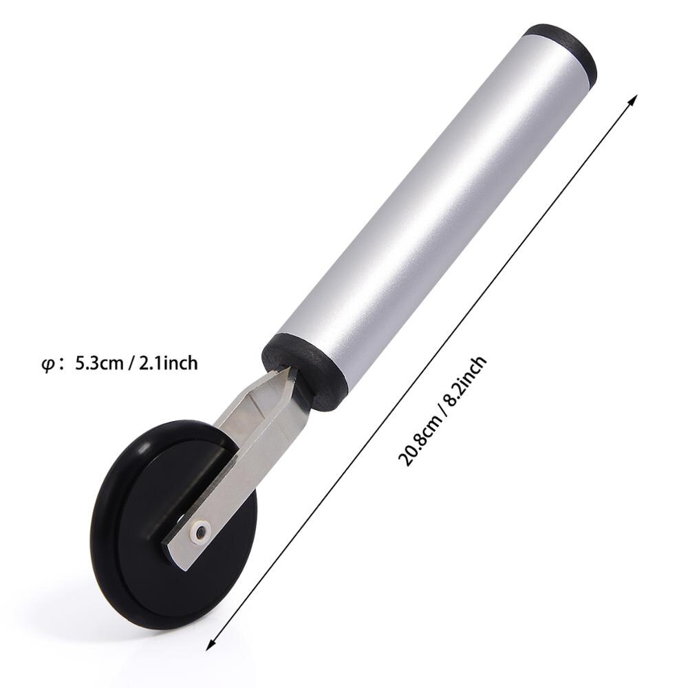 Escurridor de rodillo de envoltura de Película de vinilo de fibra de carbono FOSHIO para puerta automática, línea de cintura, canal de brecha, rodillo de tinte de Ventanilla de rueda de goma suave