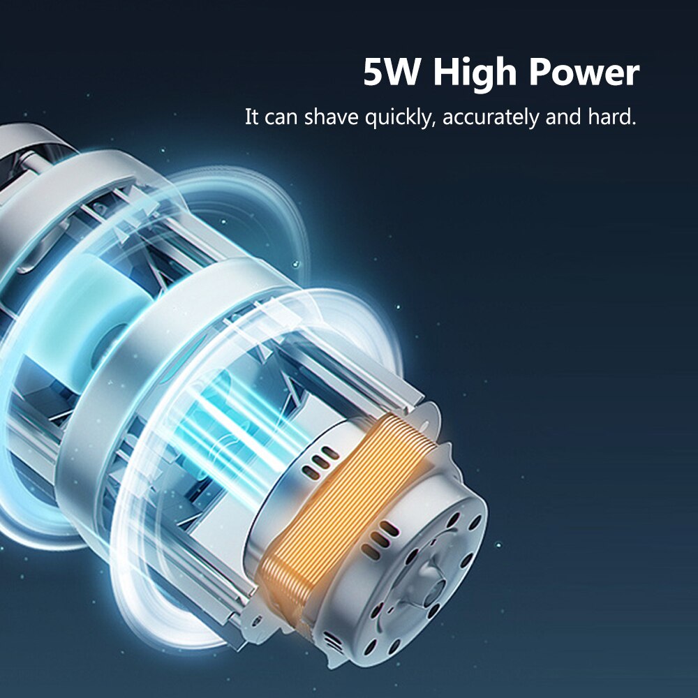 Sep Electric Shaver 3D Floating Razor Rechargeable Shaving Machine Wet-Dry Dual Use Waterproof Fast Charging Men Beard Trimmer