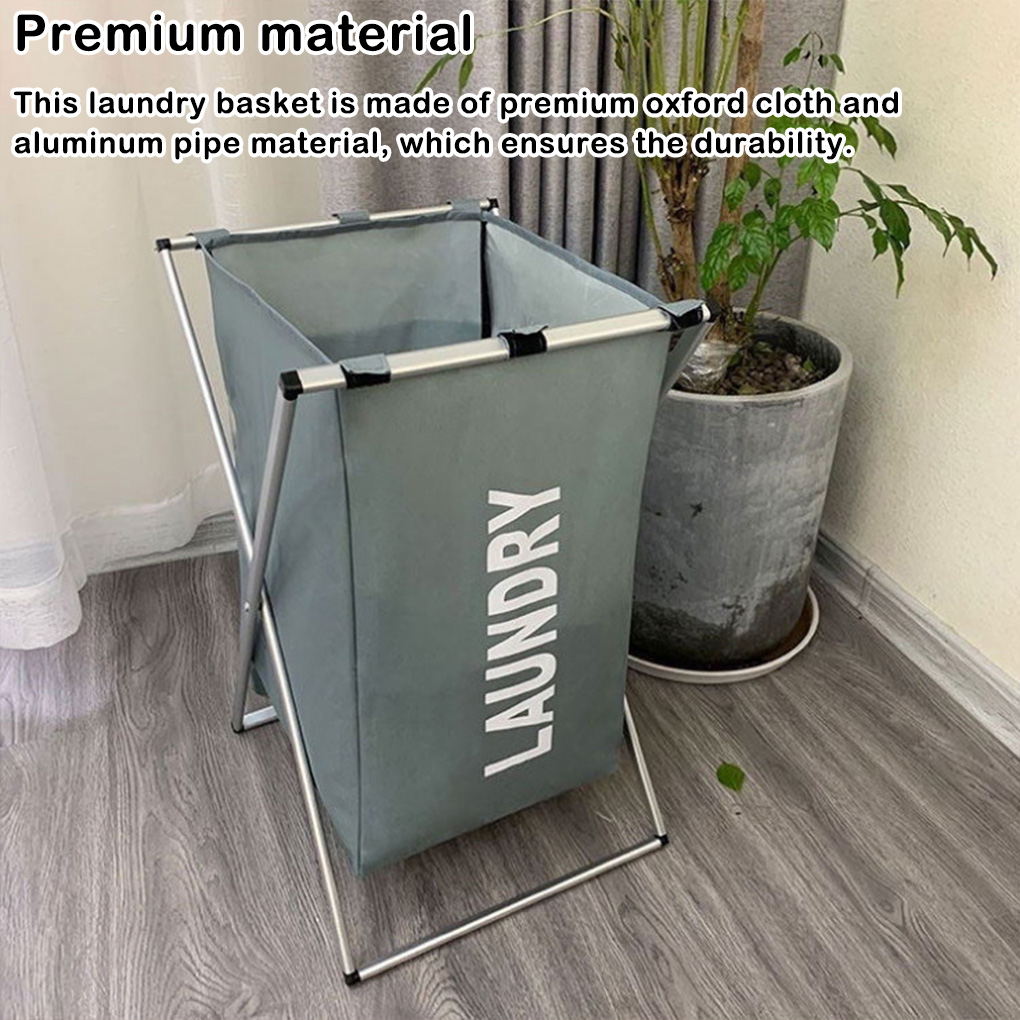 Cesta para la colada, cubo para ropa, suministros para el hogar, plegable, firmeza, conveniencia, organizador de ropa, negro-beige