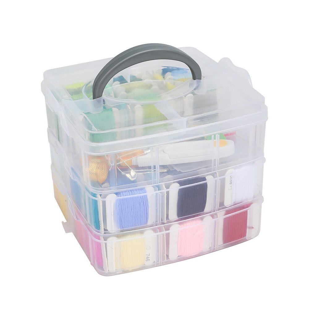 Cross stitch thread embroidery thread-embroidery thread set around the thread board 150 colors: Default Title