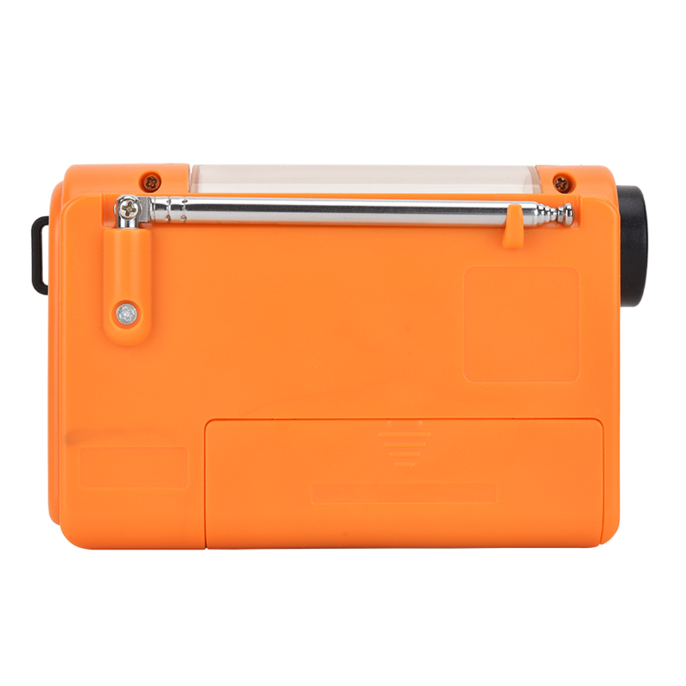 Portable Solar Full Band Radio FM AM Power Bank Radio Crank Dynamo Powered Weather Radio with Emergency LED Flashlight