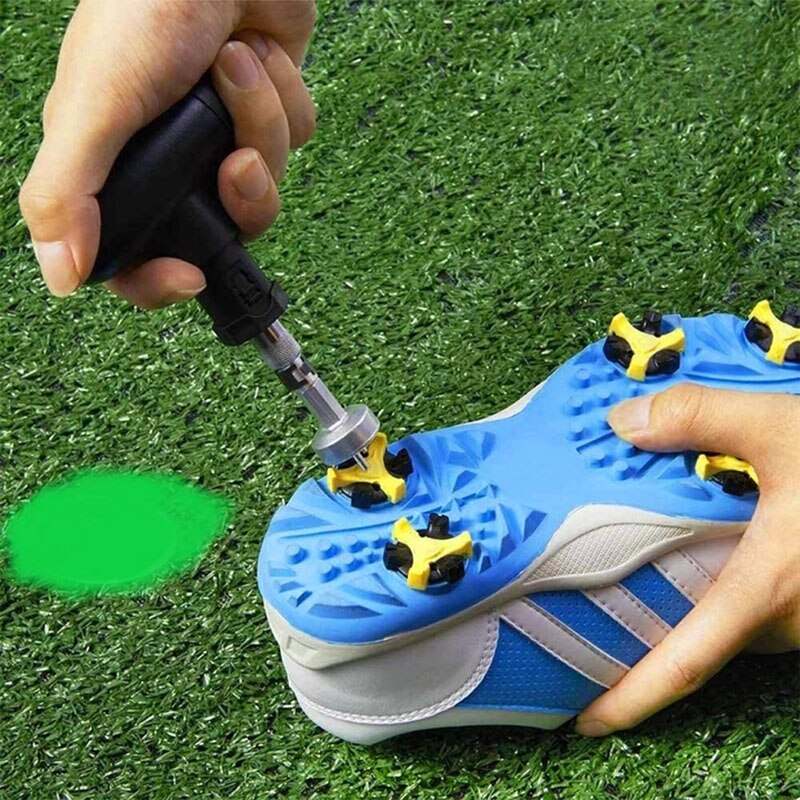 Golf Shoe Spike Remover Portable Tool Ergonomic Handle Multifunction for Golfer J55