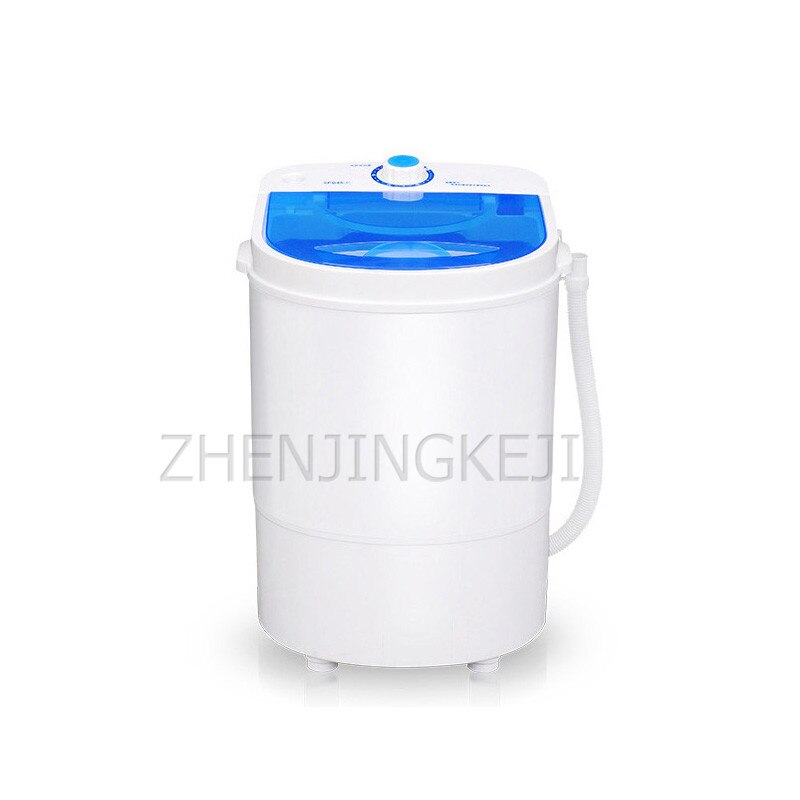 Small Mini Washing Machine 260W Single-tub Portable Semi-automatic Dehydration Children's Clothing Underwear Shirt Laundry Tools