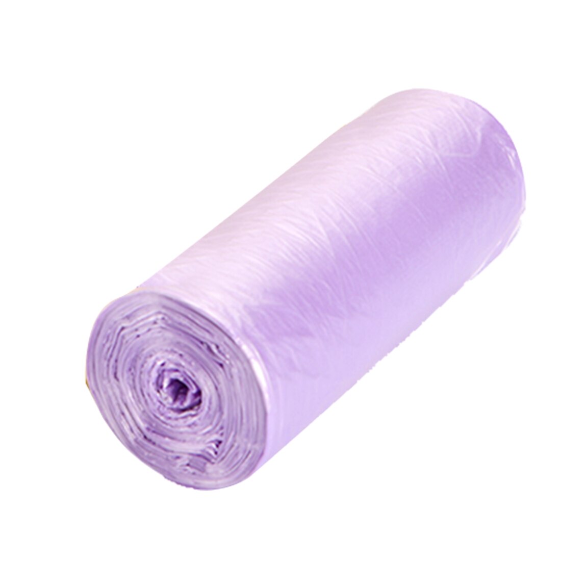 Foldable Kitchen Hanging Trash Can Folding Waste Storage Waste Bin Wall Mounted Trashcan Portable Trash for Bathroom Toilet: 1 ROLL PURPLE