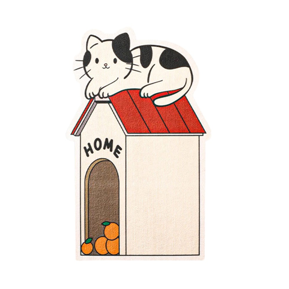 Vertical Cat Scratch Sticker Self-adhesive Cartoon Cat Climbing Mat Christmas Theme Scratch-resistant Cat Scratch Pet Supplies: Blue