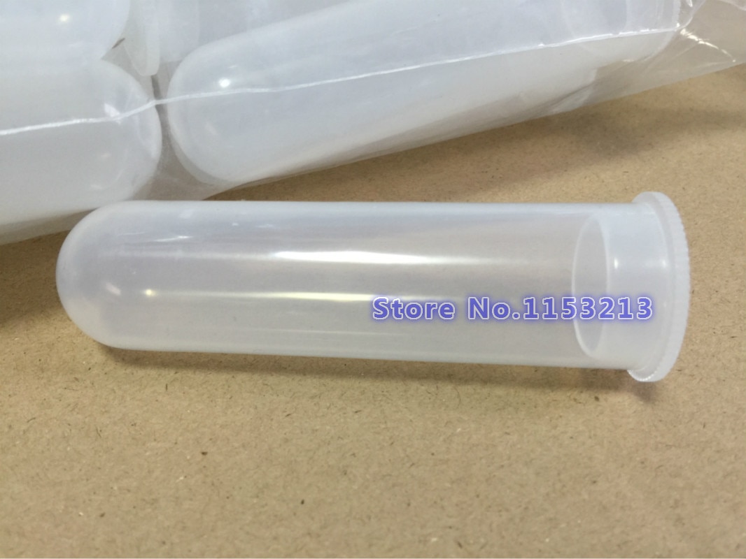 Plastcentrifugerør med klar skala 50ml bundspids reagensglas med presdæksel prøve ep rør dia 30mm 50 stk / pk