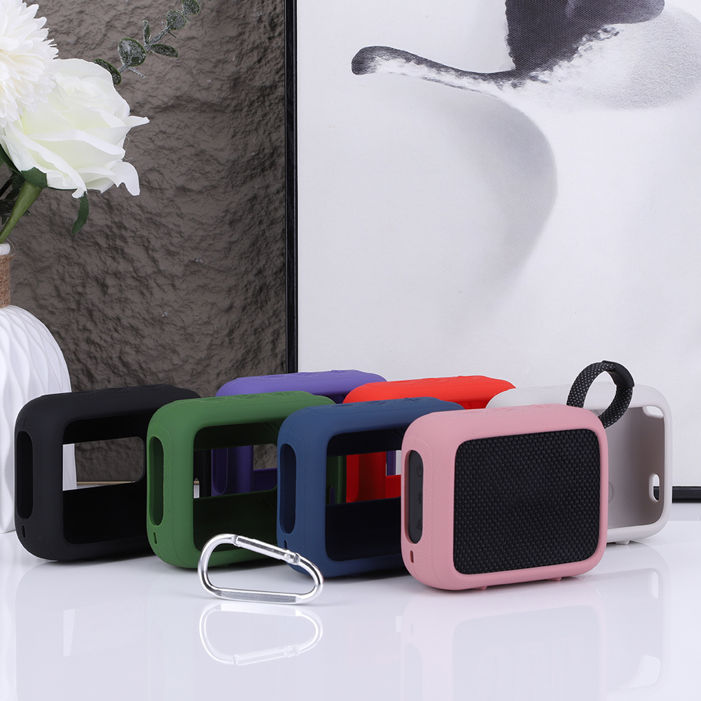 Funda para altavoz JBL Go 4, estuche de transporte de viaje con correa para la muñeca, caja de Altavoz Bluetooth portátil, cubierta protectora, accesorio