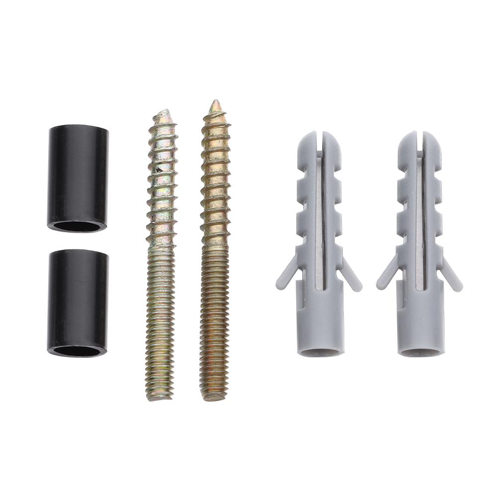 6" Floating House Number Modern House Numbers Garden Door Number with Nail Kit Black 911 Visibility Signage Mailbox Decor