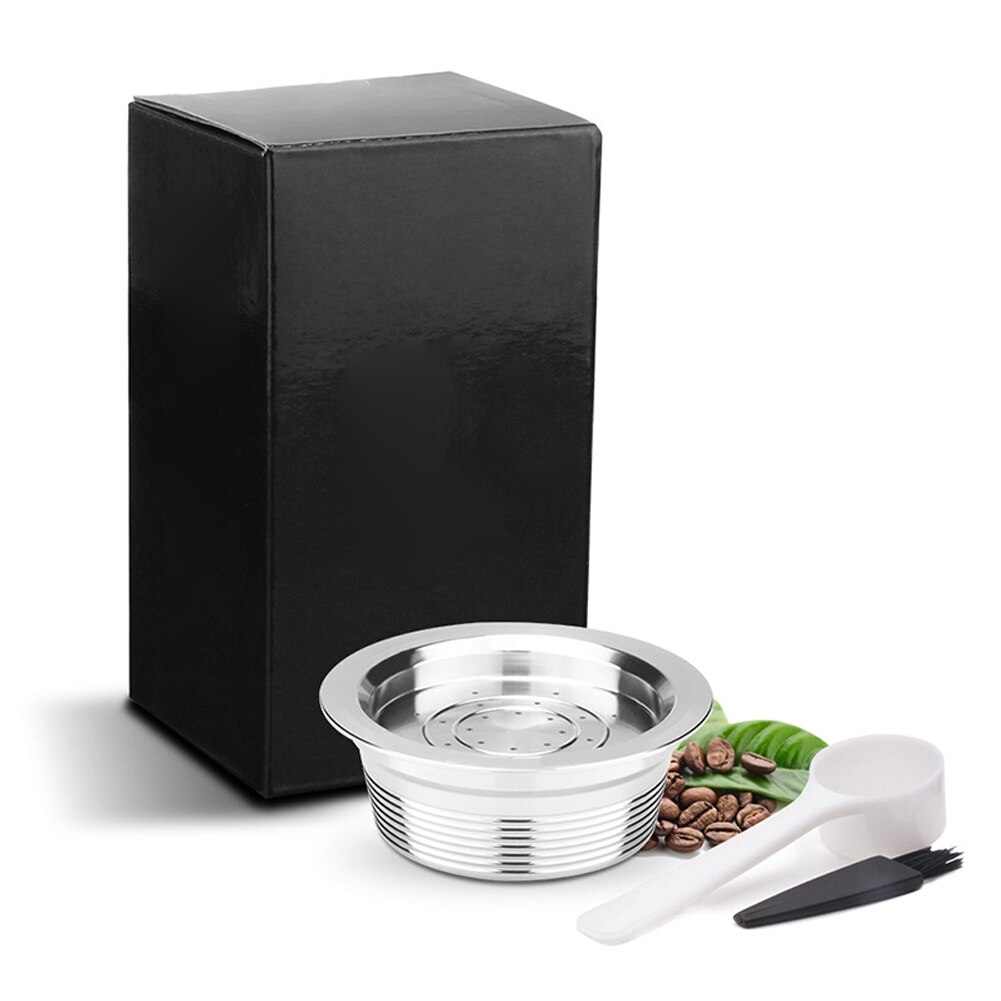 Home kitchen accessories Stainless Steel Reusable Coffee Capsule Cup For LAVAZZA A MODO MIO JOLIE: 1xcapsule cup