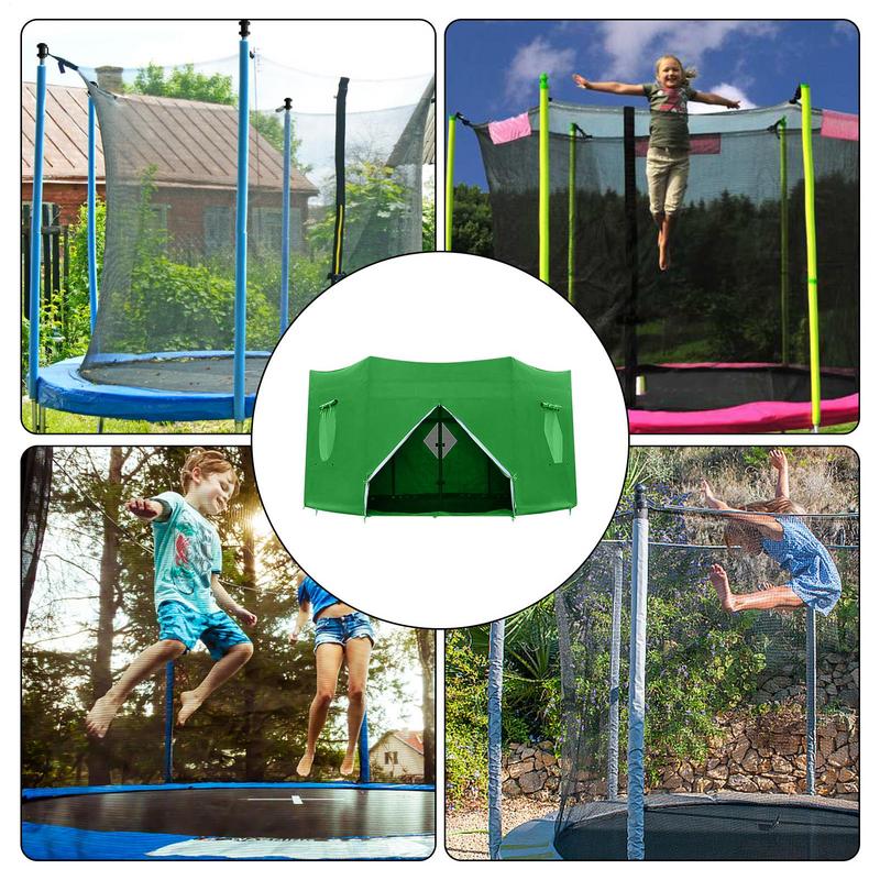 Osłona przeciwsłoneczna na trampolinę Osłona anty-UV Uniwersalny 6 stóp 8 stóp 10 stóp 12 stóp 14 stóp Ochrona przed słońcem Namiot z baldachimem na trampolinę na zewnątrz