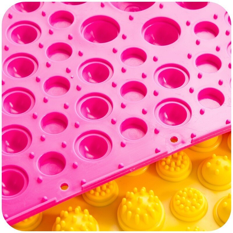 Kids Fitness Toys Sensory Integration Toys Acupressure Therapy Foot Reflexology Play Floor Mat Walking Massage