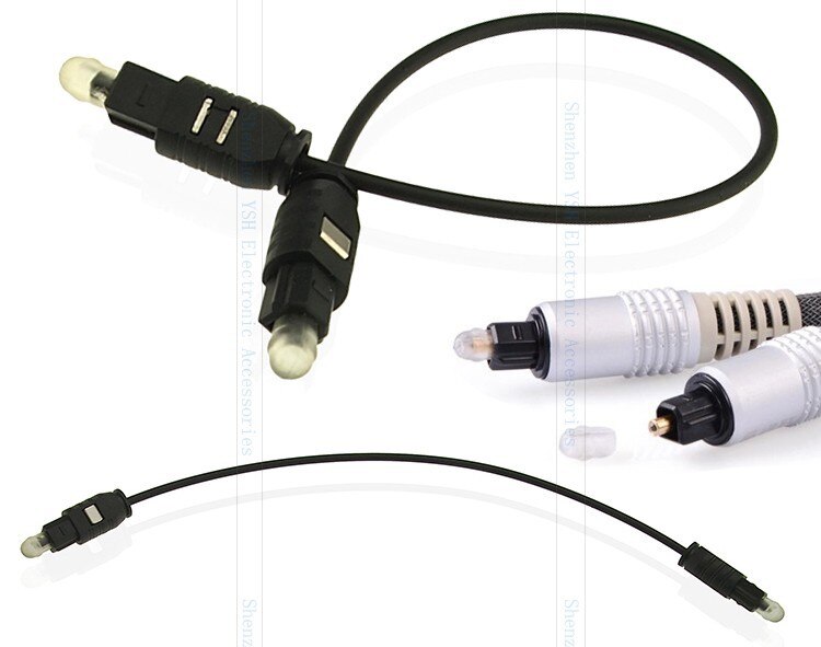 20cm 100cm 2m 3m 5m 10m 20m 30m kwadratowy do kwadratu TOSLINK dźwięk cyfrowy krótki audio kabel optyczny do PC TV DVD stereo