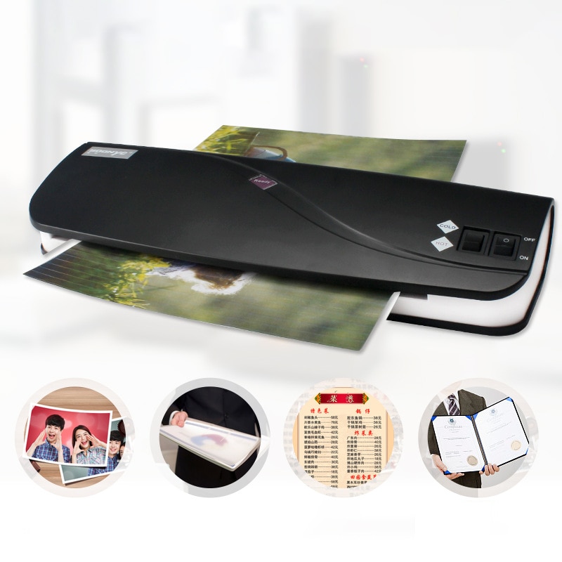 Thermal Office and Cold Machine A4 Document Photo Blister Packaging Plastic Film Roll File Sealing Machine