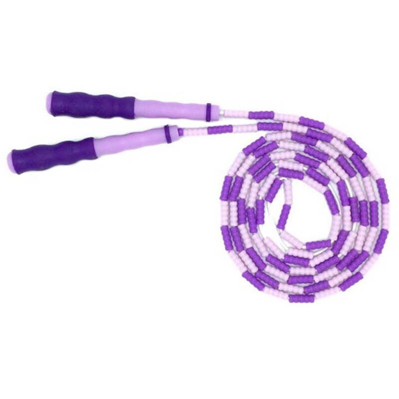 1Pcs Adjustable Jump Rope Segmented Soft Beaded Sk... – Grandado