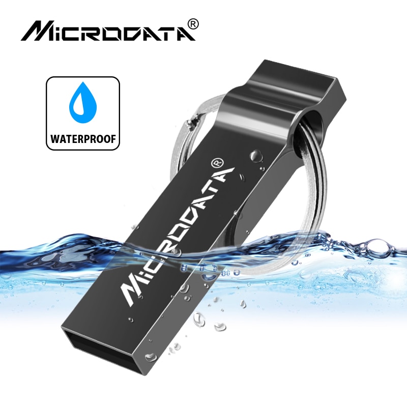 Wodoodporna pamięć usb cle usb 16GB 8 GB 4GB pamięć klucz usb metalowy Pendrive 32gb 64gb 128 gb Pendrive usb Pendrive