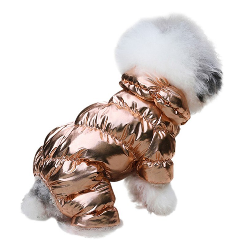 Hund Kleidung Winter Französisch Bulldogge Kleidung wasserdicht Baumwolle gepolstert warm Outfit Jacke Mantel Verdickung Nieder JacketHOT: J / M