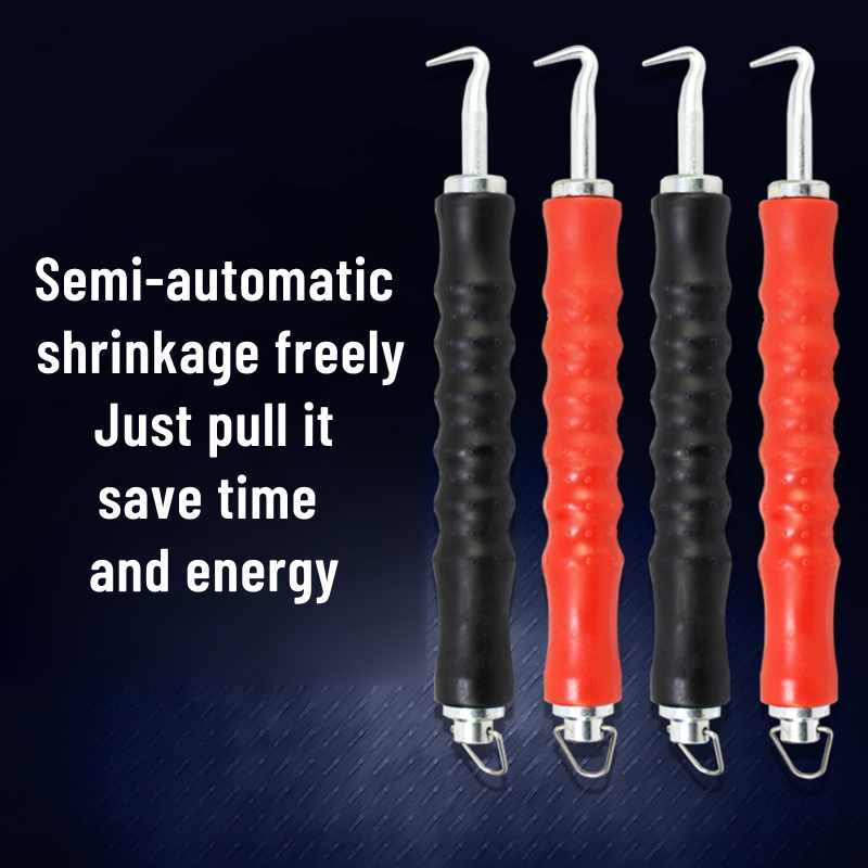 2 PCS Semi-Automatic Rebar Tie Tool Hand Pulling Rebar Wire Tying Tool Easily Save Time and Effort for steel Lashing