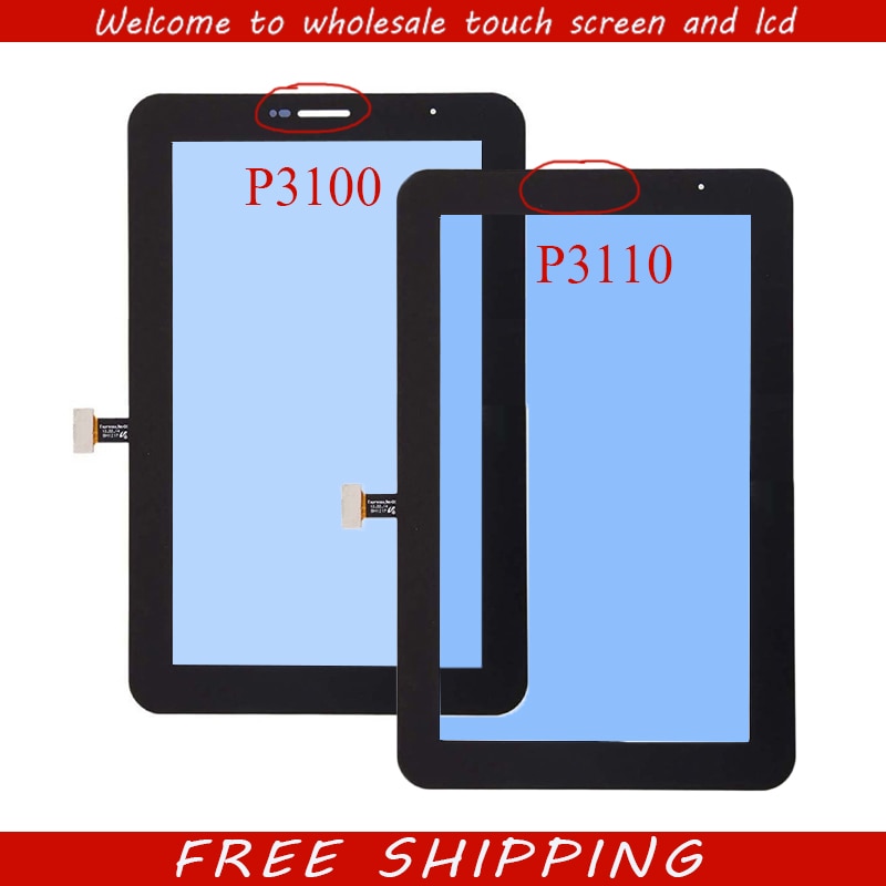 7 ''inch Touchscreen voor Samsung Galaxy Tab 2 7.0 P3100 P3110 P3113 Tablet Touch screen Digitizer panel Glas