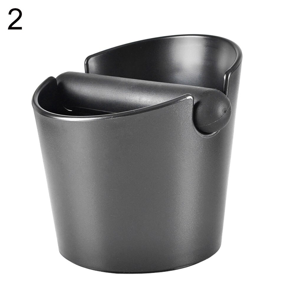 Kitchen Plastic Coffee Knock Box Grinds Waste Bin Powder Storage Case Container