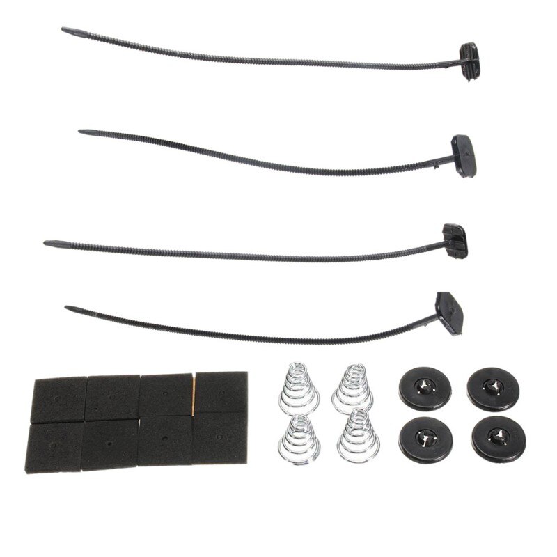 Universal Car Electric Radiator Cooling Cooler Fan Mount Fitting Kit Slim Line