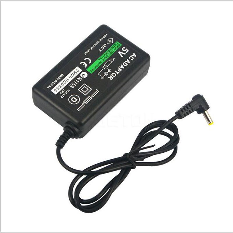Cable de carga portátil Sony PlayStation PSP 1000/2000/3000, adaptador de fuente de alimentación 5V con enchufe UE/EE. UU. Para hogar, CA, cargador