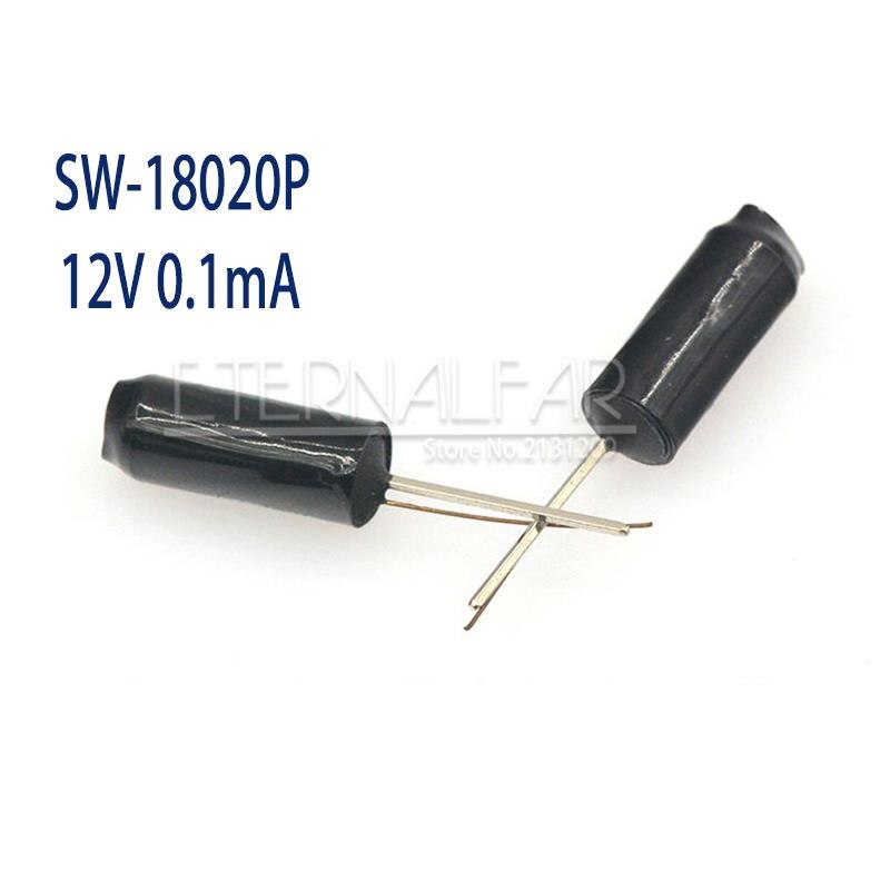 SW-520D Vibration Angle Tilt Back-proof Switch Sensor Copper Shell Ball Highly Vibration Tilt Double bead Spring Sensor Switches: SW-18020P / 10Pieces-lot