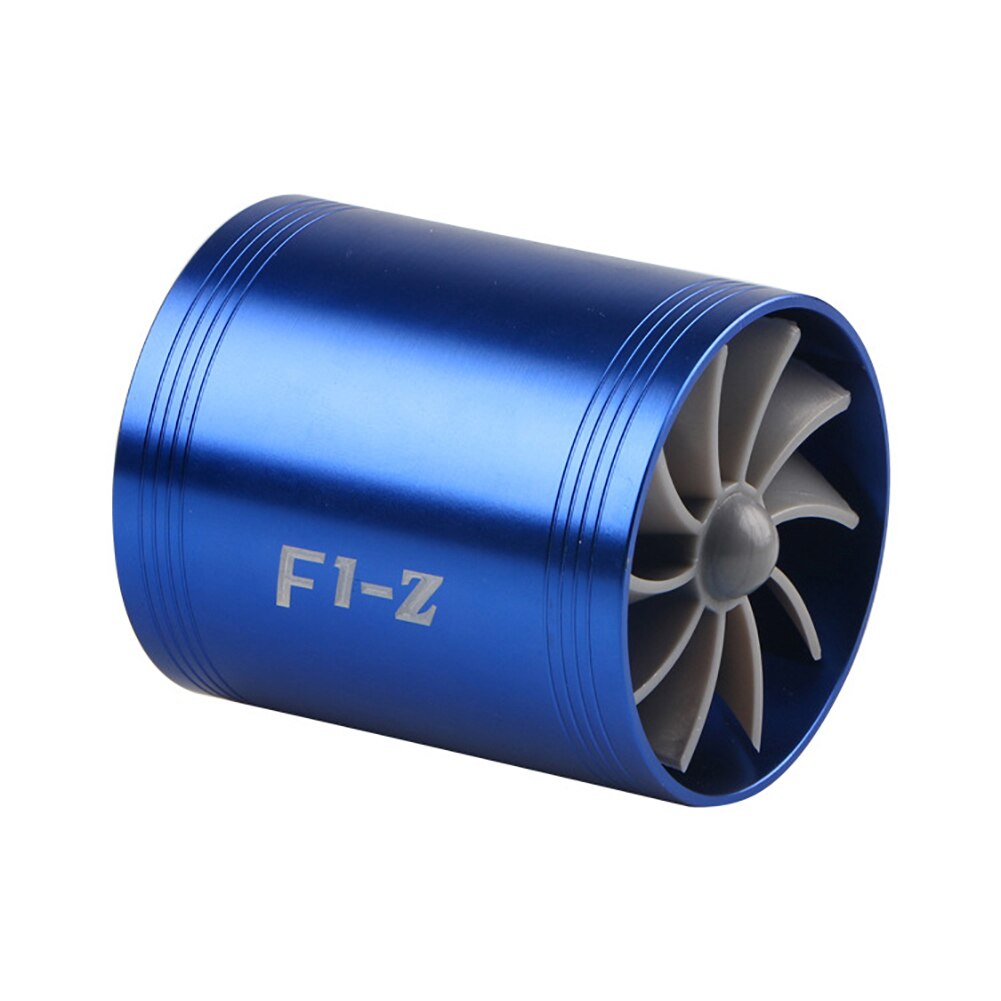 Car Vehicle Turbocharger Turbo Compressor Fuel Saving Fan with Rubber Covers Fuel Saving Efficiency Enhanced Car Insole Torque