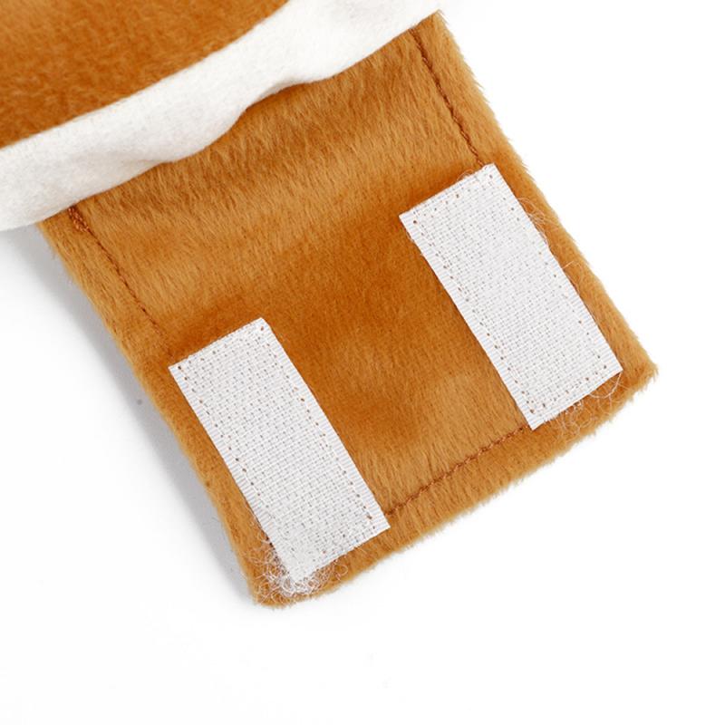 Pet dress up costume dog shaped dachshund pølse sml justerbare klær morsomt varmere for valp hund cat dress up supplies