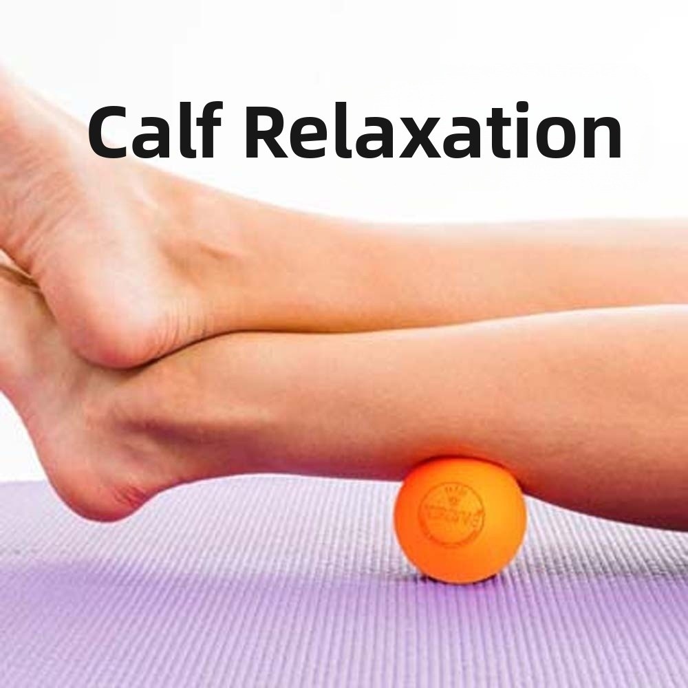 Silicone Fascia Massage Ball Portable Release Tool Plantar Exerciser Sphere Solid Color Muscle Relaxation Ball