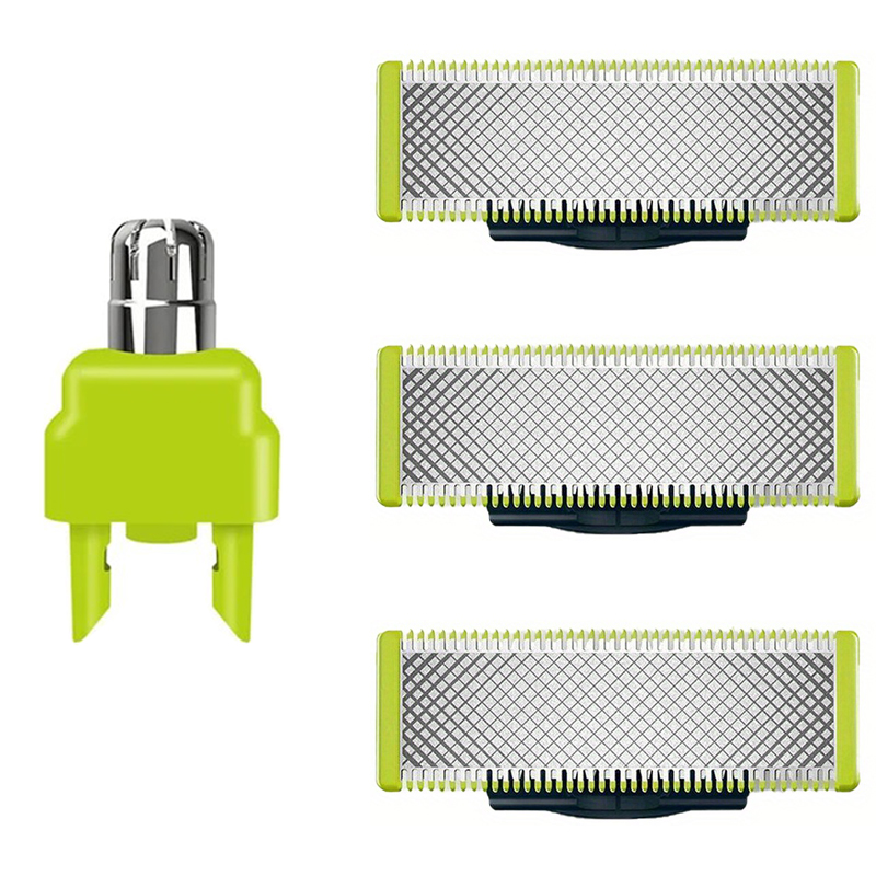 1-10 Stuks Elektrische Trimmer Scheerapparaat Vervanging Kit Voor Een Blade Scheerapparaat Voor QP2520/QP2530/QP2630/QP6510/QP6520/QP2523: Black