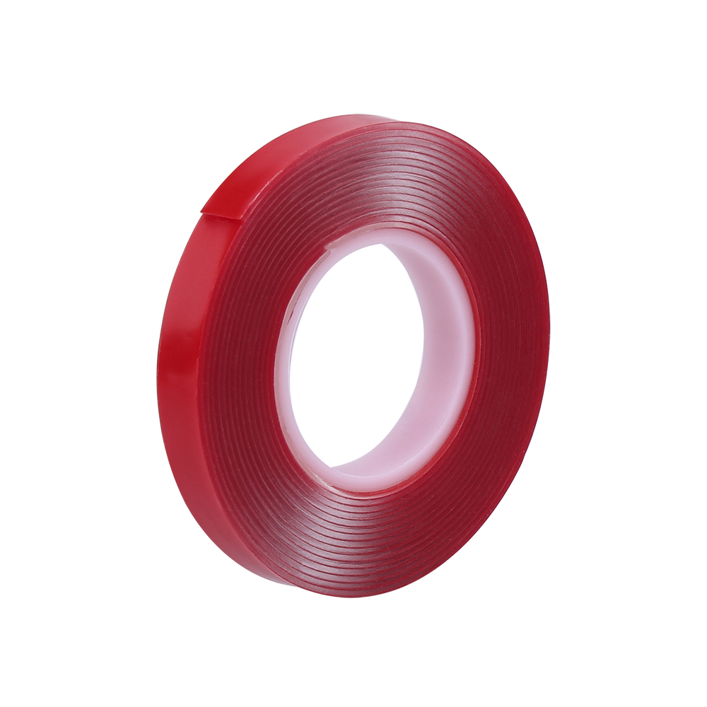 Akryl dobbeltsidet klæbemiddel stærk højklæbende bil rød farve dobbeltsidet vandtæt ridsefast beskyttende tape