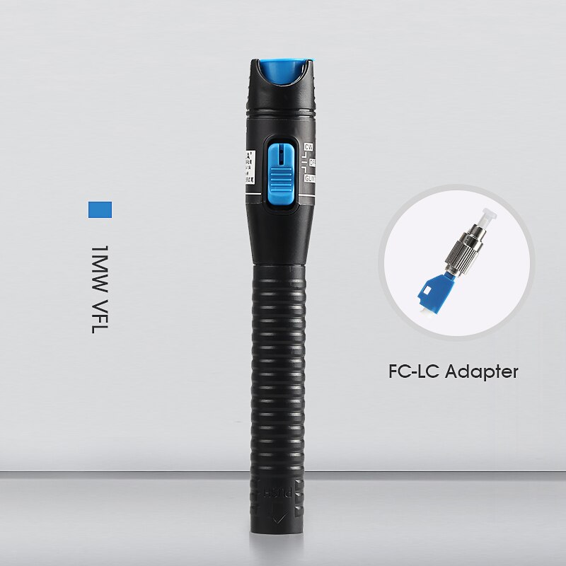 10mW Pen Type Plastics Visual Fault Locator Fiber Optic Cable Tester Meter For CATV 10km AUA-10A: 5MW with FC-LC