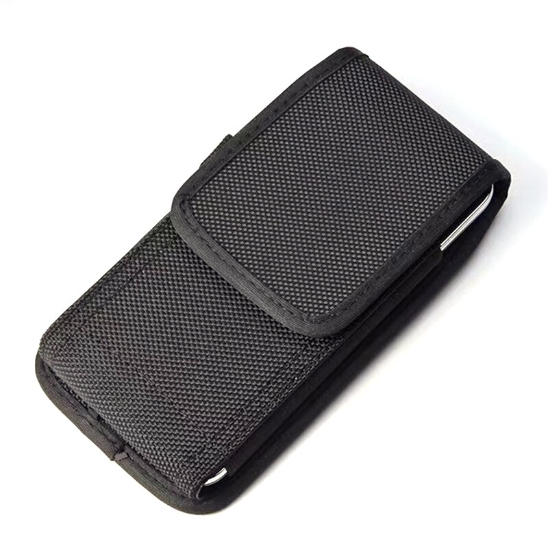 Riñonera Universal para teléfono móvil, Funda de cuero PU con Clip para cinturón, para iPhone 11, XR, X, XS, 6, 7, 8 Plus, Xiaomi y Huawei