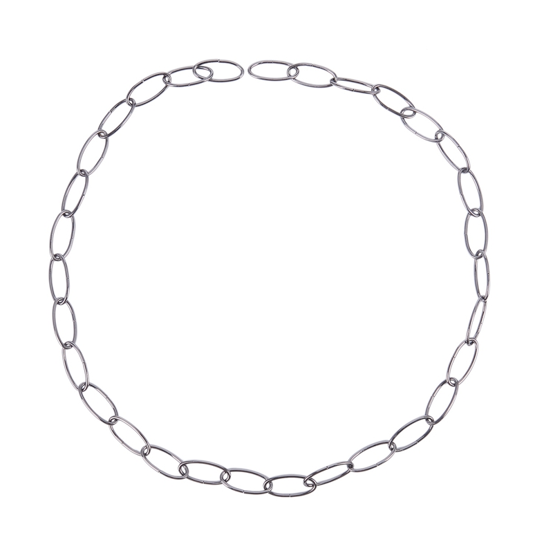 Chaîne robuste pour lustre Vintage, 2x1M, noir perle et or français