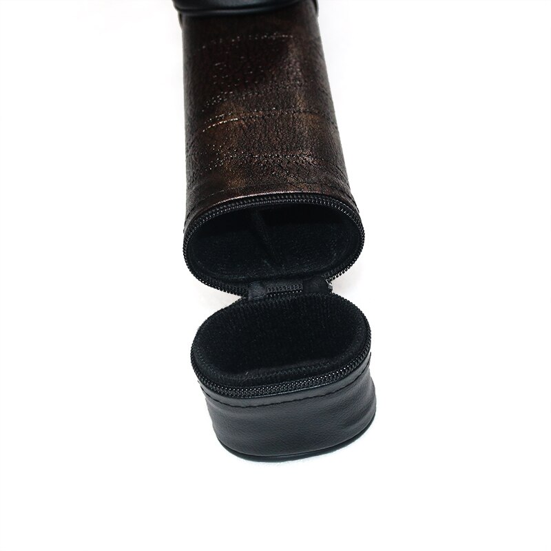 Usine directe Pu cuir étui pour queue billard porte tige sac 1/2 billard queue boîte