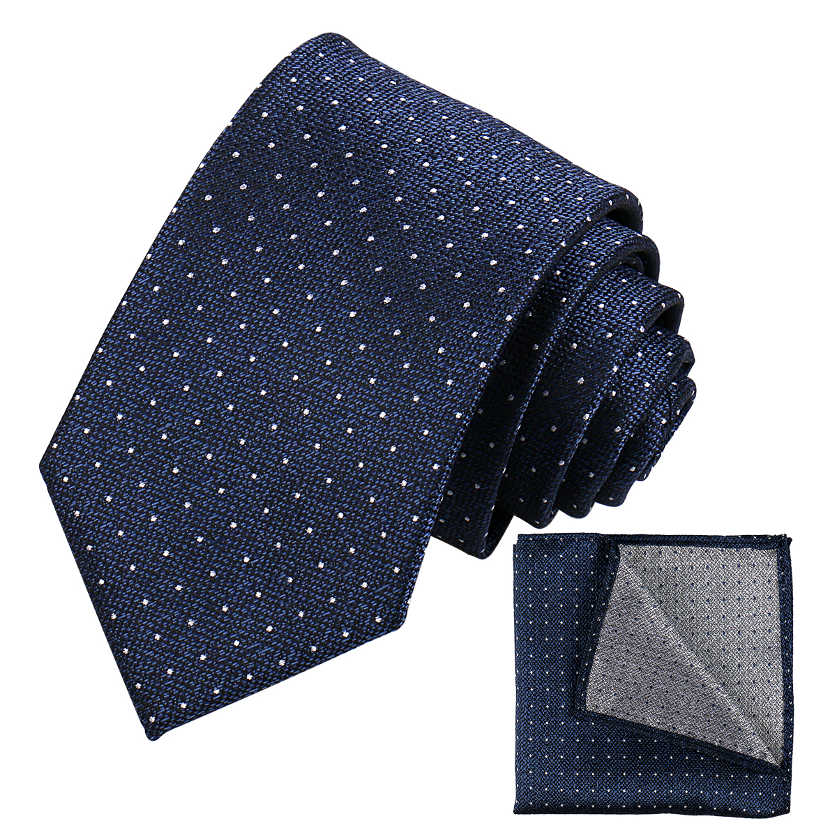 Corbata cuadrada de bolsillo para hombre, conjunto de negocios, corbata, pañuelo, tejido Jacquard, Floral, Paisley, para padrino de boda: Azul