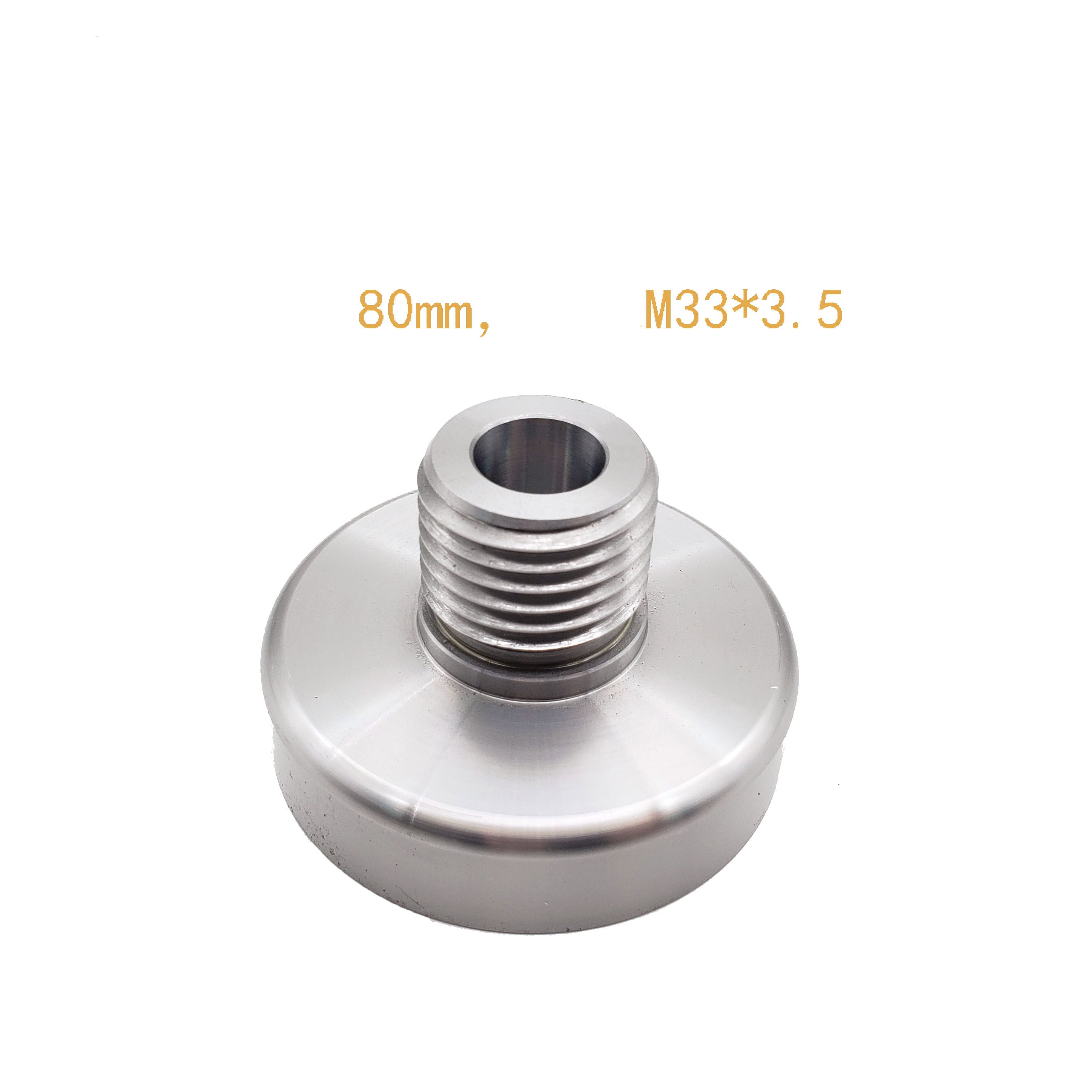 Brida de torno de madera de 80mm/100mm, rosca de placa M33x3. 5: 80mm