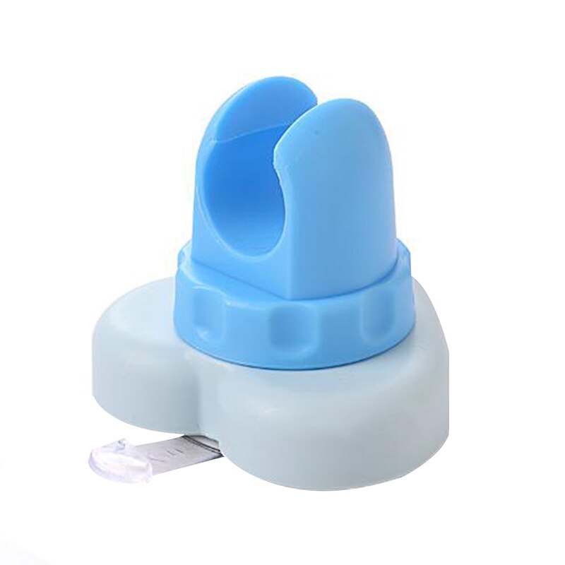 Support de pommeau de douche solide et amovible pour salle de bain, support mobile à ventouse puissante pour siège de salle de bain: Bleu