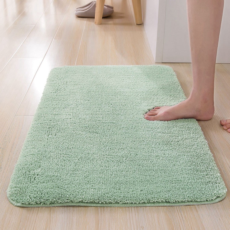 drinnen Schlecht Teppich nicht-Unterhose einstellen Saugfähigen Schmutz Fänger Rechteck Fußmatten Füße Weiche Mikrofaser Hause Teppich Anti- Schleudern Schlecht matt