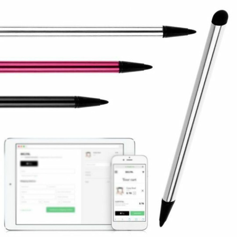 2 in 1 Kapazitive Resistiven Touchscreen Stift Bleistift für Tablette iPad praktisch PC Kapazitiven Stift