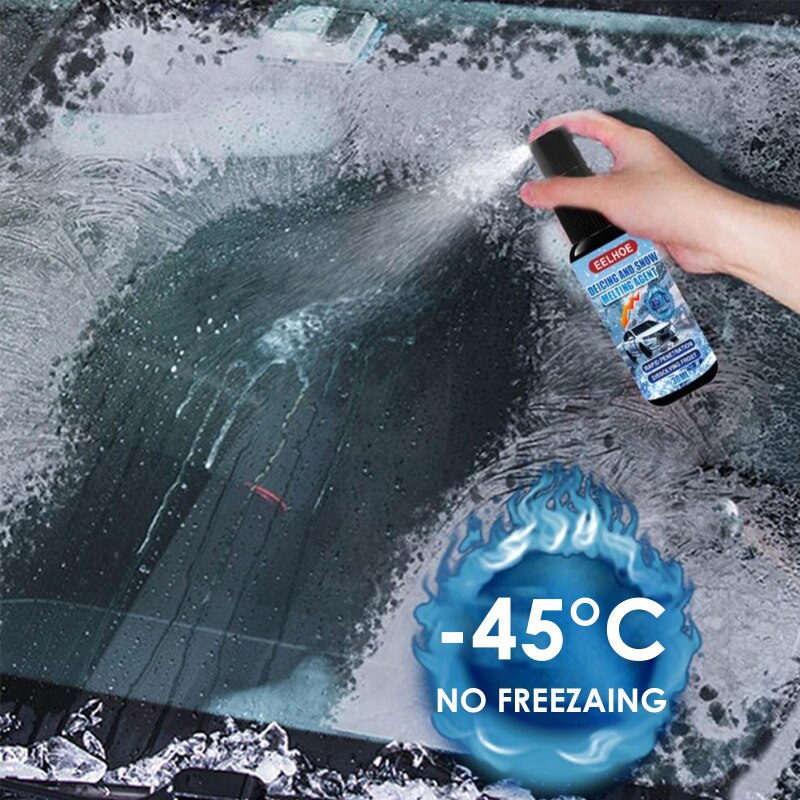 50/30ML automatyczny samochód zmywacz płyn robić topienia szyba przednia samochodowa środek robić odladzania okien zimowe narzędzia robić czyszczenia szyb samochodowych