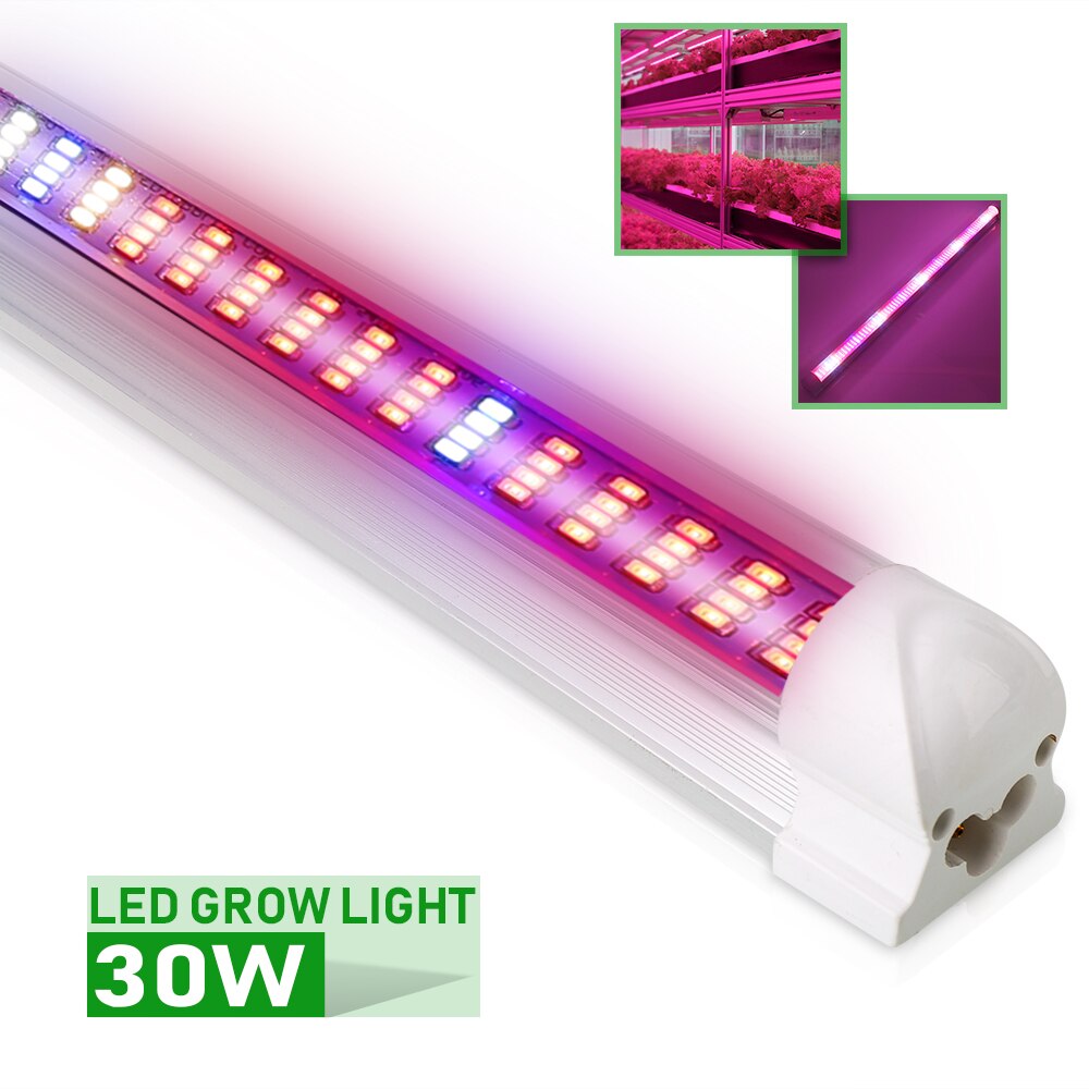 30w fuld spektrum led grow light bar lampe strip til hydroponic system drivhus vegetabilsk led strip belysning akvarieplanter