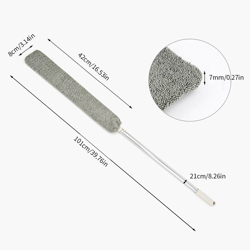 Household Cleaning Dust Brush Long Handle Dust Cleaner For Sofa Bed Furniture Bottom Dirt Remover limpieza bajo muebles