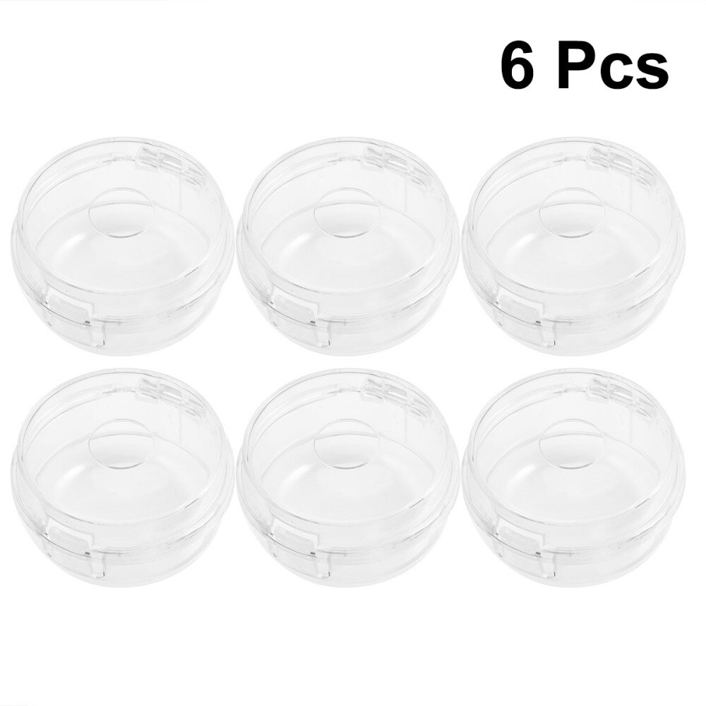 6Pcs Nuttige Praktische Duurzaam Kleine Eenvoudige Keuken Shield Gas Fornuis Schakelaar Cover Voor Thuis