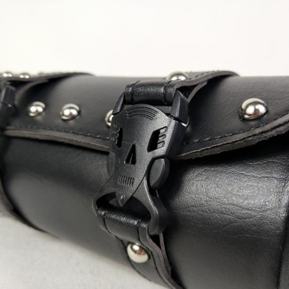 Leer Motorfiets Zak 21X10X10Cm Accessoires Motorfiets Fiets Motor