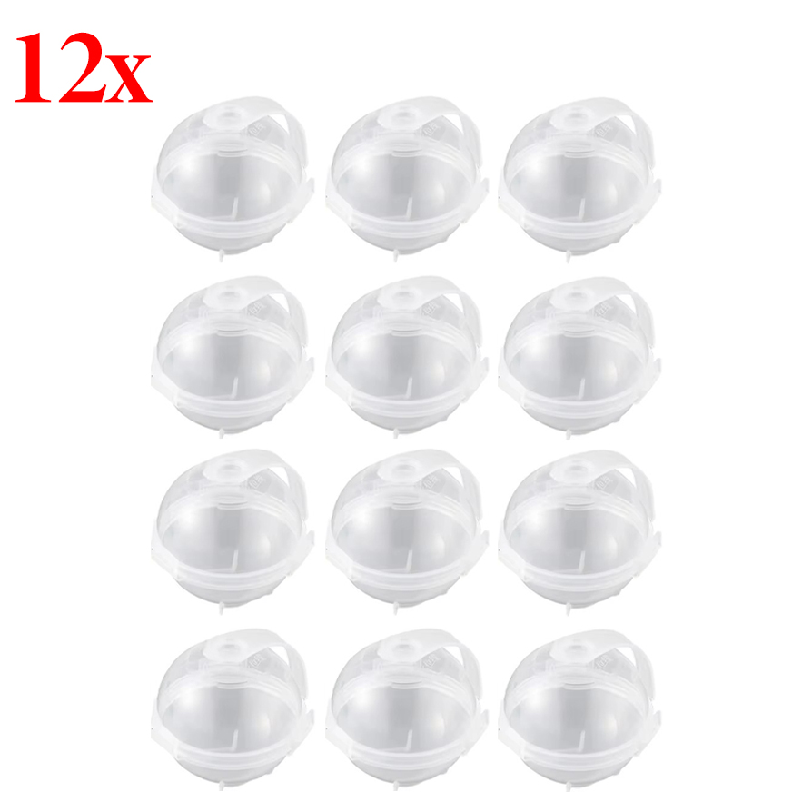 Machine à glaçons ronde 1/12x, moule à boules de glace, réfrigérateur en plastique réutilisable, moules sphériques de bricolage, outils de cuisine, moule de Hockey à congélation rapide